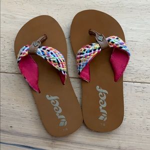 Reef flip flops size 7/8